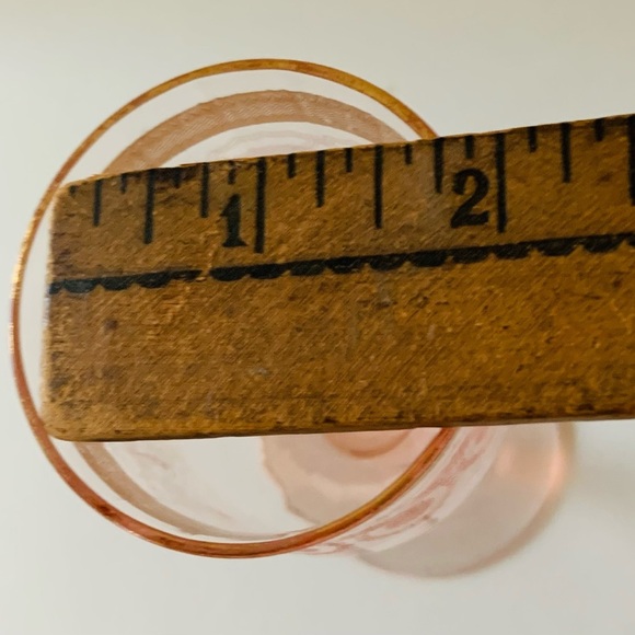 Pink drinking glasses of 4 - Picture 6 of 13